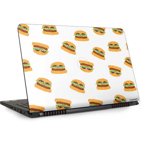 Bouffants and Broken Hearts Cute Burgers Dell Inspiron Skin